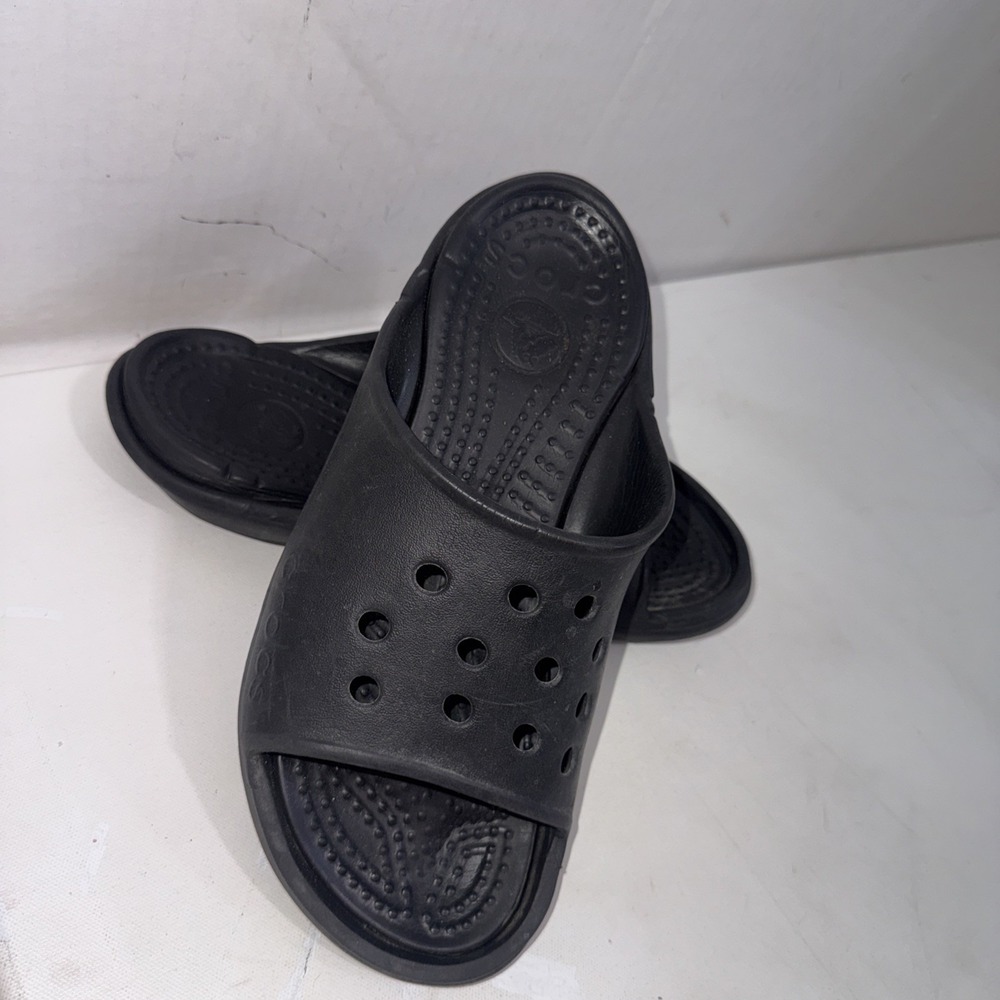 Crocs Sandals Black Classic Slide Waterproof Gorpcore Outdoor Summer Shoes 8/L10